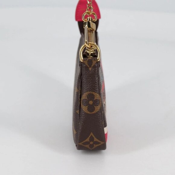LOUIS VUITTON Monogram 2017 Only Mini Pochette Accessoires M62087 Auth 140396V - Picture 6 of 16
